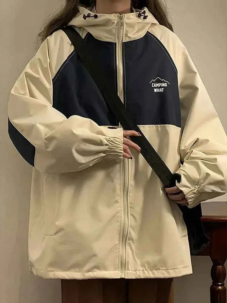 American Vintage Patchwork Long Sleeve Jacket