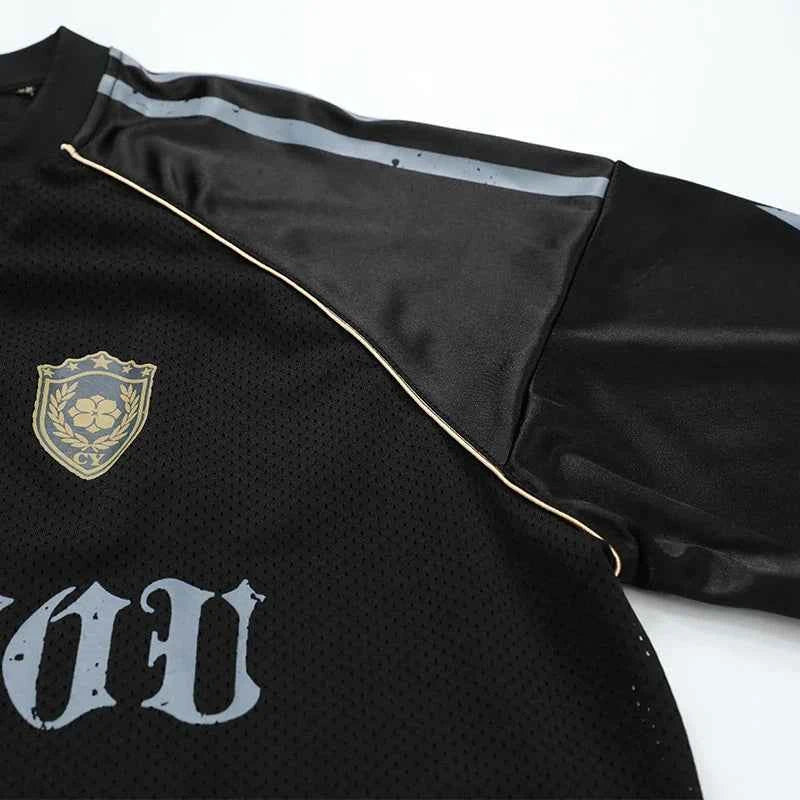 Breathable Quick-Drying Patchwork Sports T-Shirt