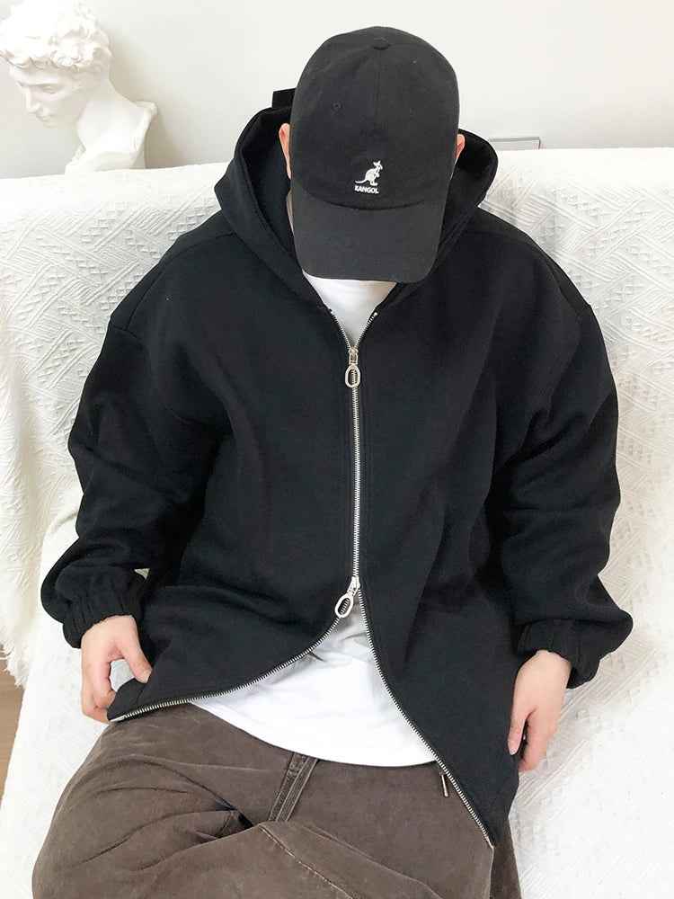 Heavyweight Premium Hip Hop Full Zip Sweatshirt