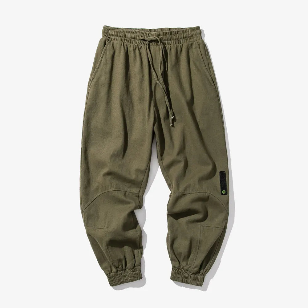 Slouchy Slim Elastic Ankle Length Pants