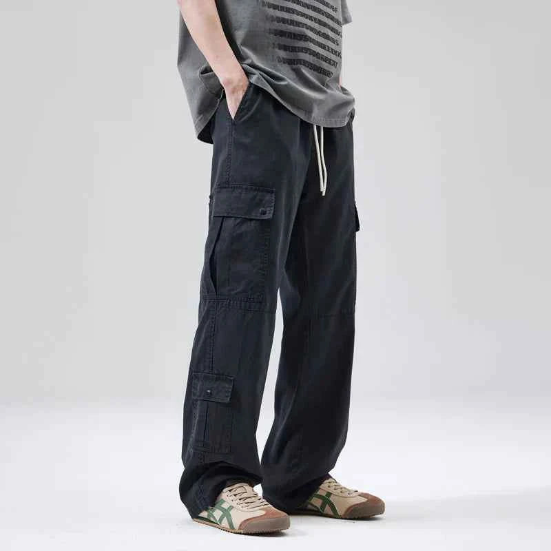 Lightweight Loose Casual Baggy Wide Leg Pants