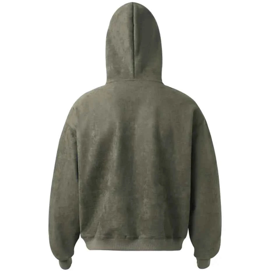 Durable Streetwear Striped Oversized Hooded Sweatshirt