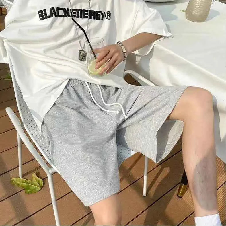 Men's Solid Color Korean Style Short