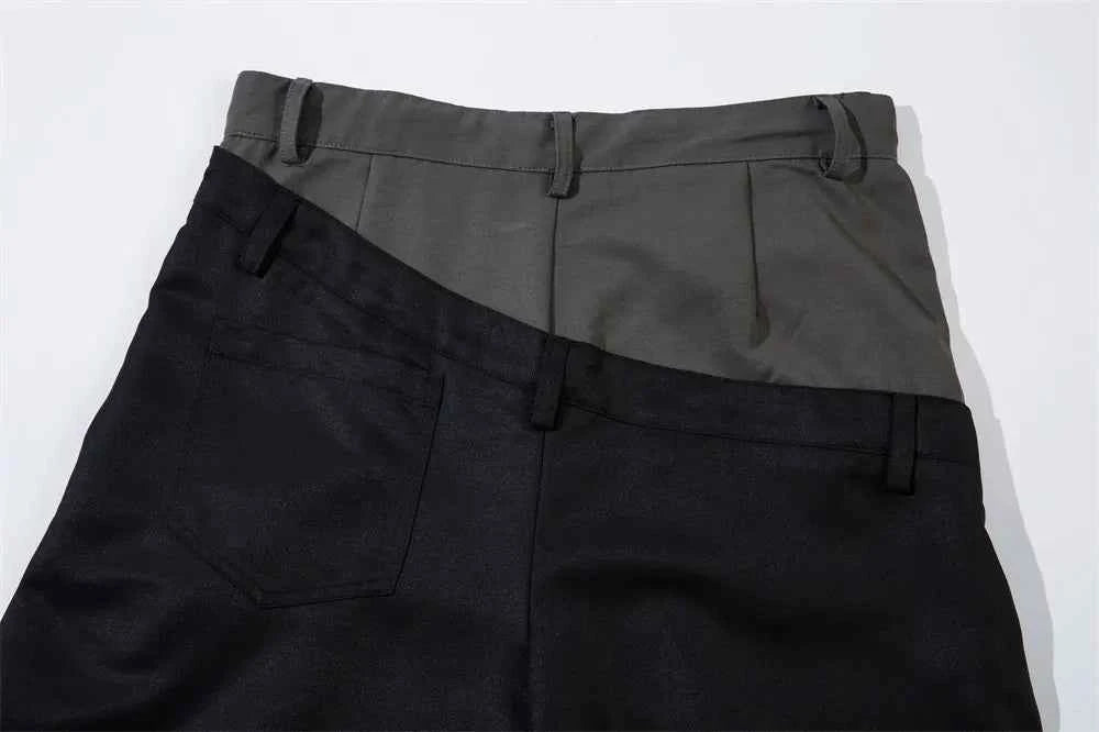 Retro Drawstring Loose Fit Wide Leg Pants
