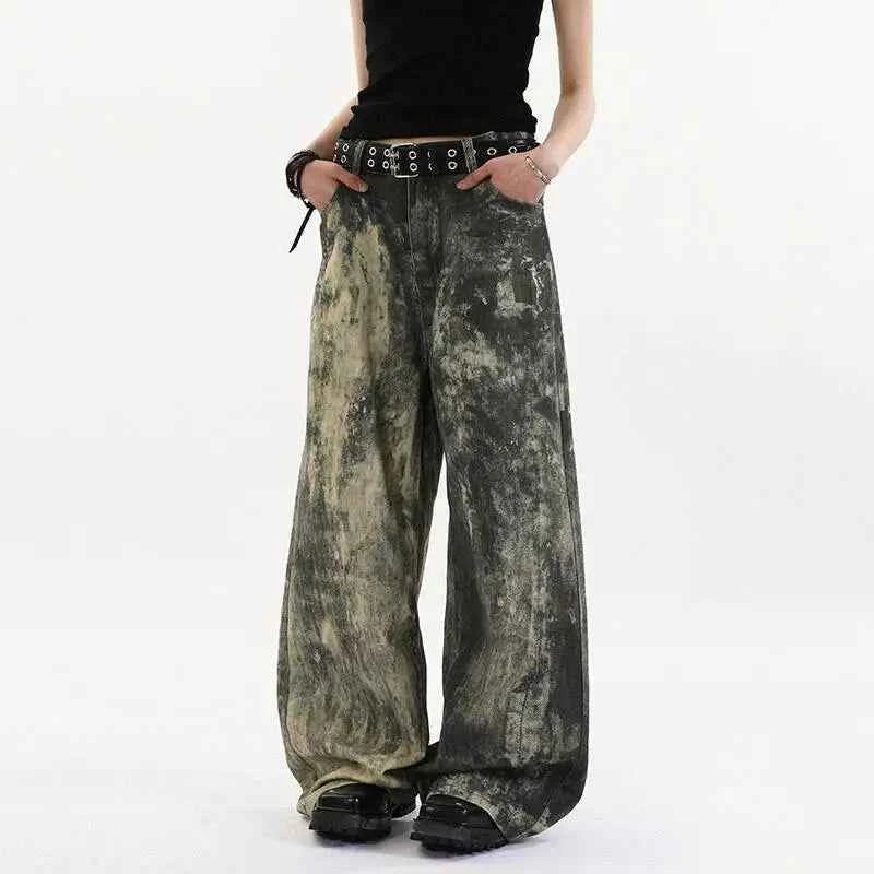 Vintage Dirty Dying Denim Jeans