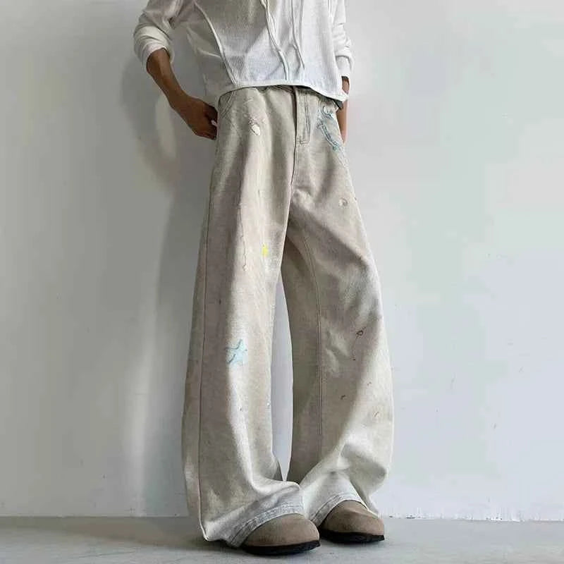 Back to Basics Washed Wide Leg Denim Jeans