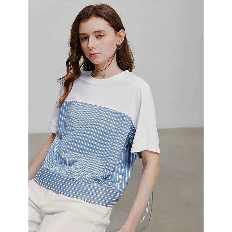Stylish Floral Print Short Sleeve T-Shirt