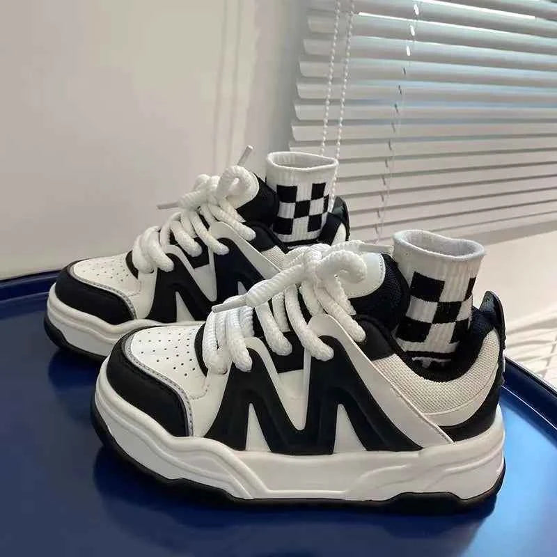 Classic Thick-Soled Couples Running Sneaker