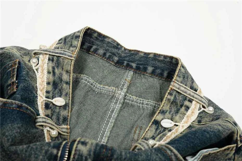 Y2K Elevated Washed Ripped Hole Denim Jeans