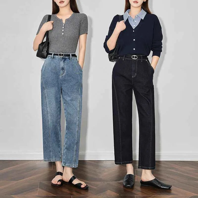 Women Vintage Spring Denim Jeans
