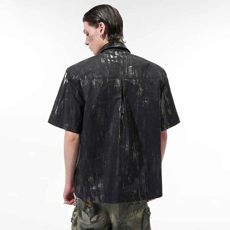 Detachable Chain Design with Shoulder Shirt