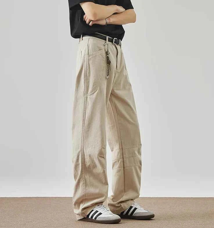Streetwear Maillard Brown Boyfriend Denim Jeans