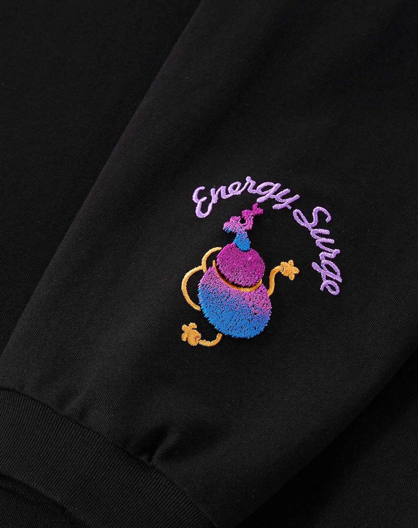 Lucky Gourd Embroidered Long Sleeve T-Shirt