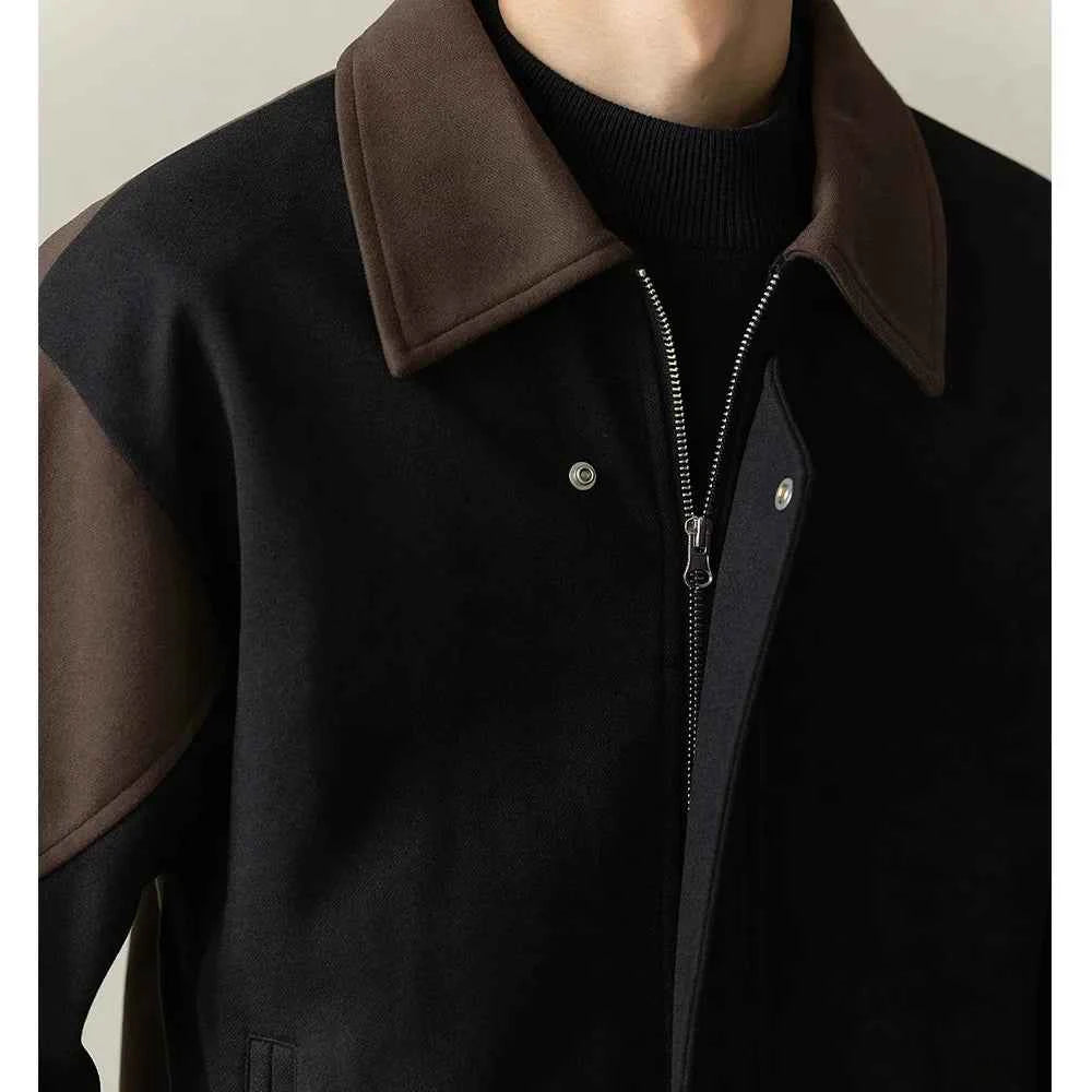 Casual Loose Vintage Patchwork Korean Style Jacket