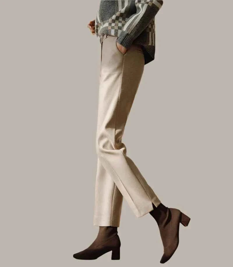 Stylish Thick Woolen Suit Pants