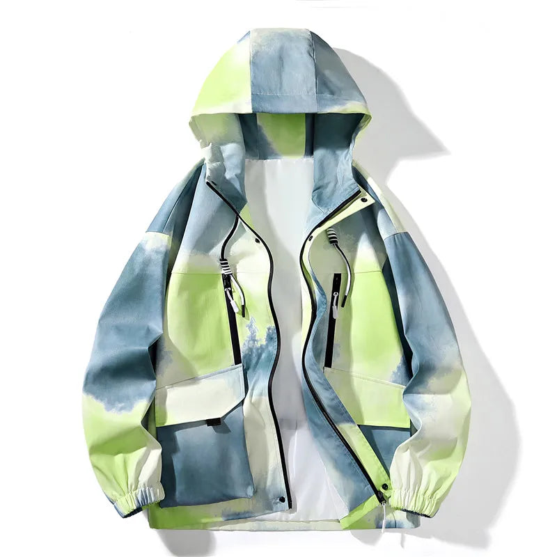 Tie Die VS23 Windbreaker Zipper Jacket