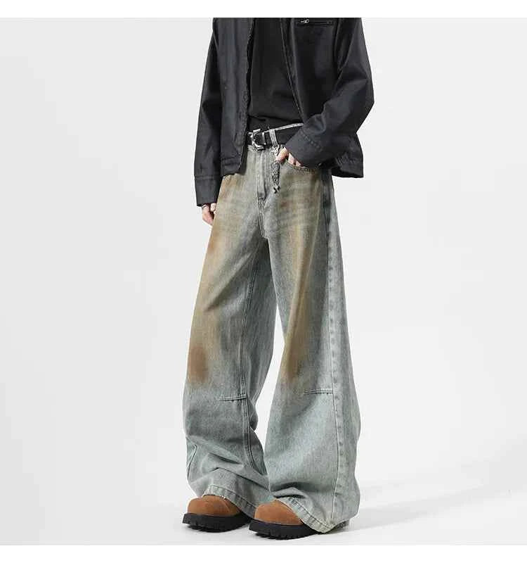 Streetwear Cool Loose Fit Denim Jeans