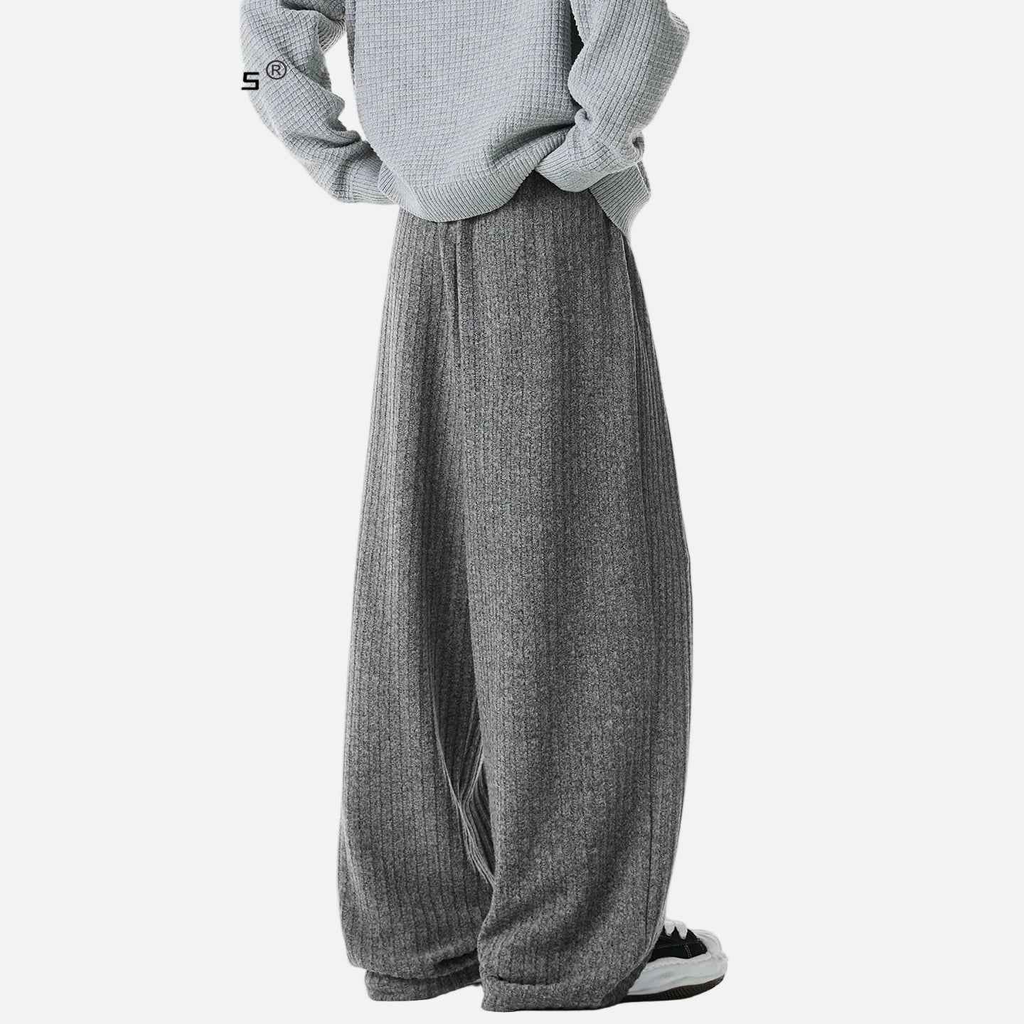 Japanese Pleated Heavyweight Loose Sweatpants
