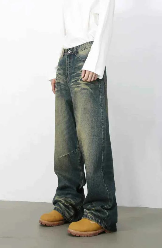 High-end Baggy Denim Wide Leg Jeans