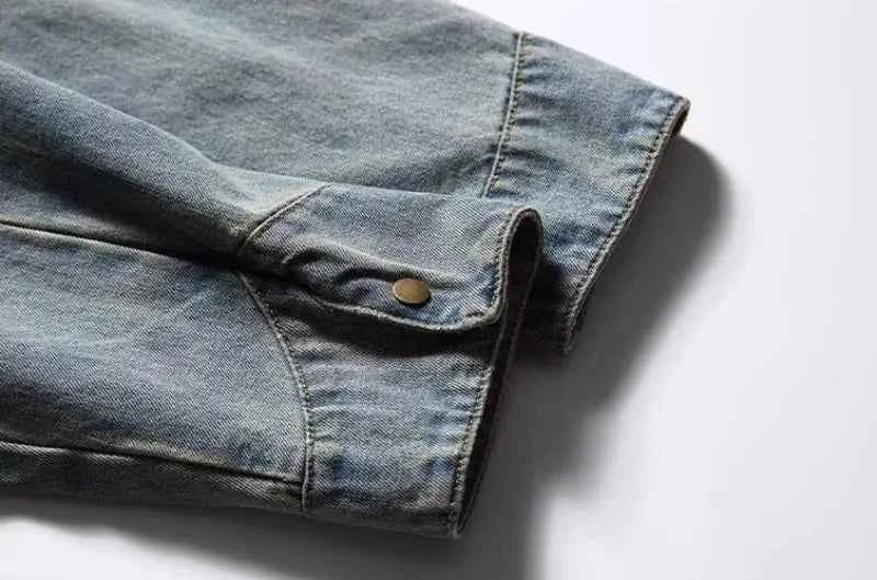 Premium Big Pocket Tooling Denim Jacket