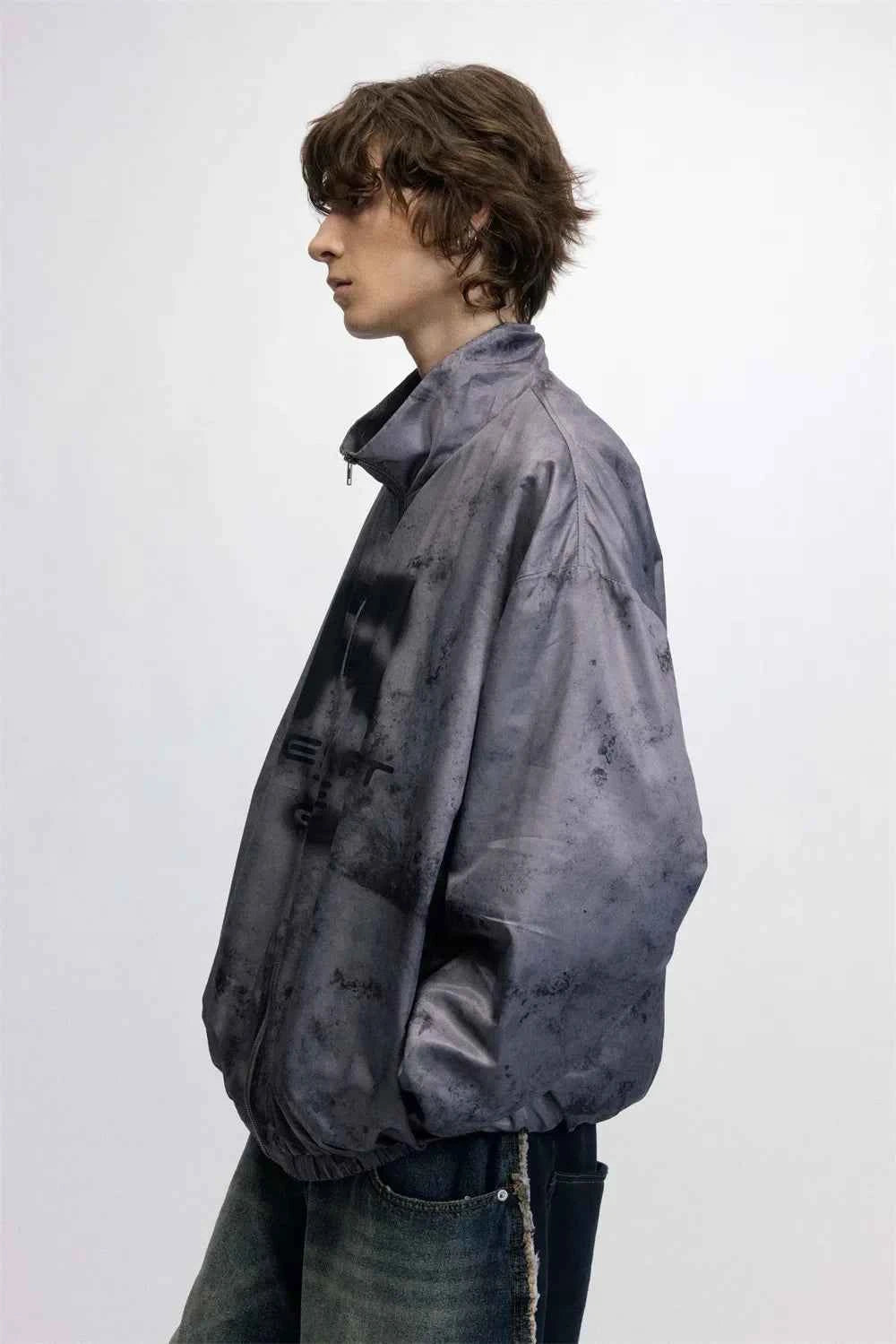 Mens Winter Stylish Stand Collar Puffer Jacket