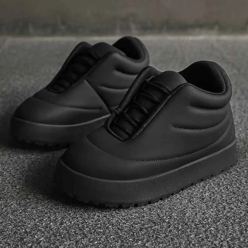 Solid Color High- Campus Casual Sneaker