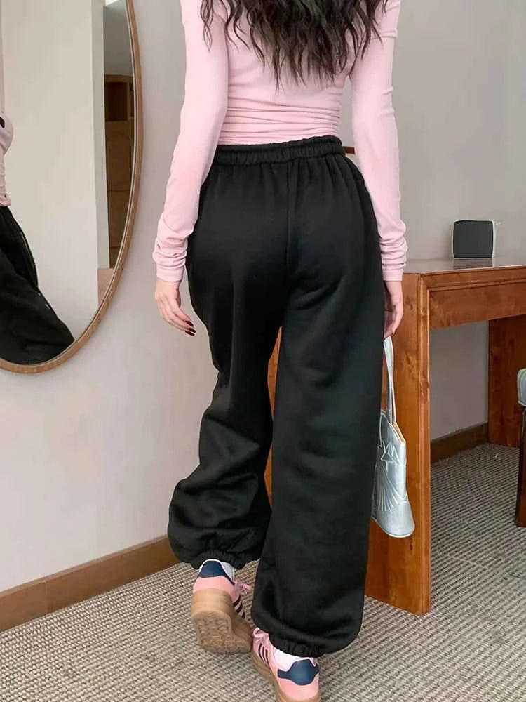 Women Oversize Drawstring Casual Jogger