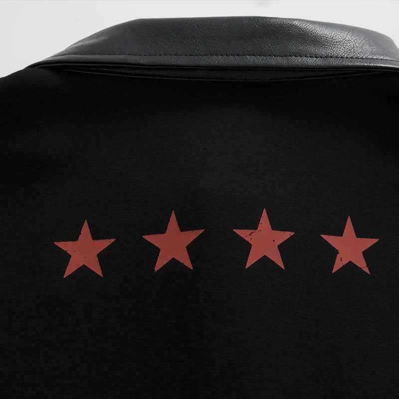 Stylish Trendy American Sports Polo Long Sleeve T-Shirt