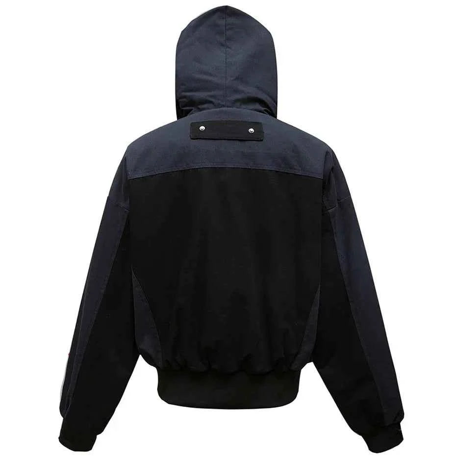Winter Thick Fox Fur Collar Parkas Windbreaker Jacket