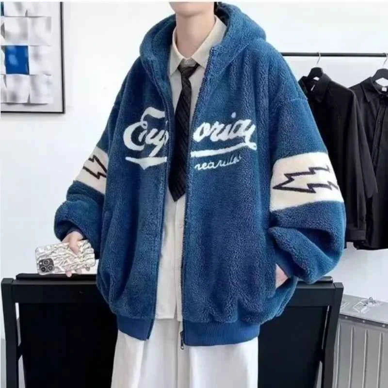 Thickened Korean Style Lamb Furr Jacket