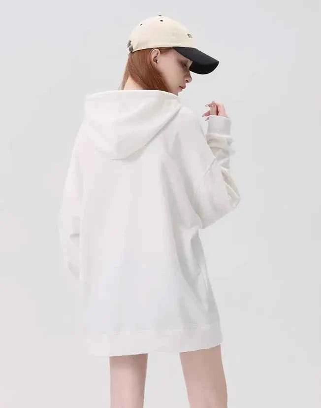 Relaxed Fit Kuromi Printed Loose Hoodie