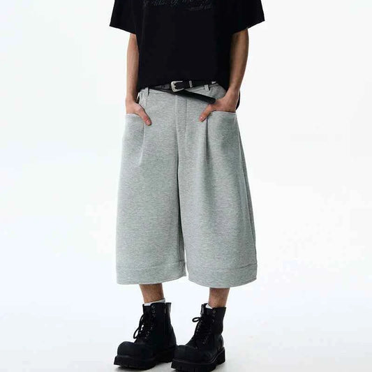 Stylish High Quality Solid Casual Jorts