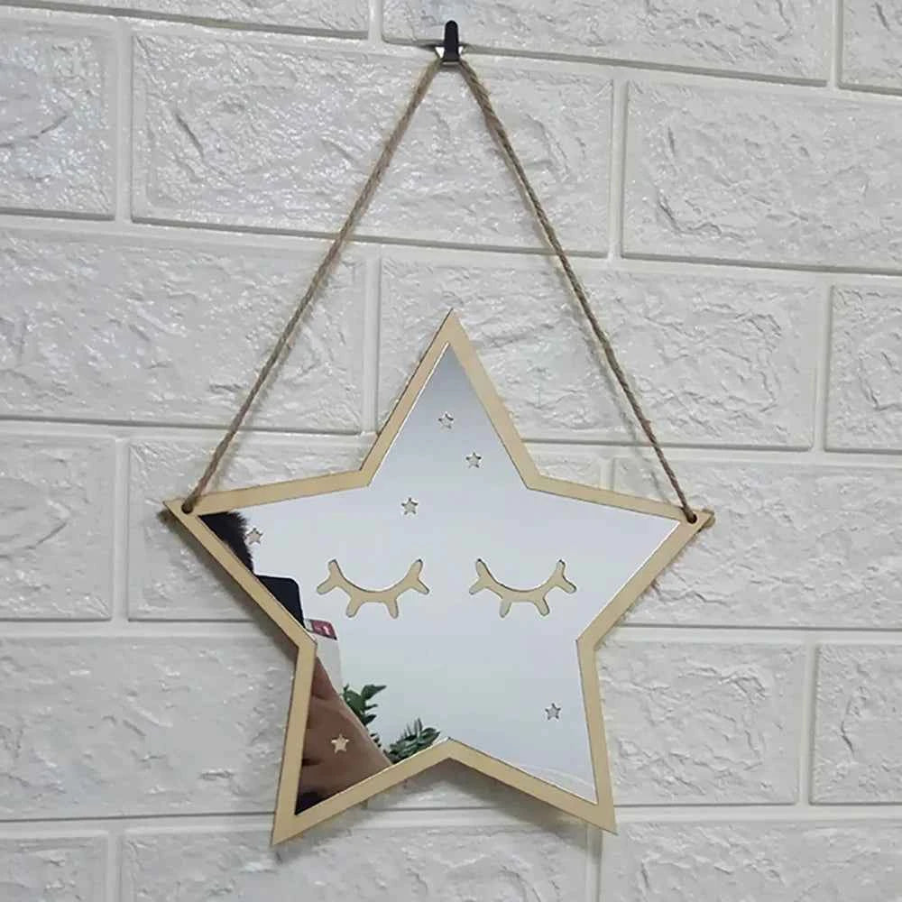 Wood Acrylic Animal Shapes Mirrors