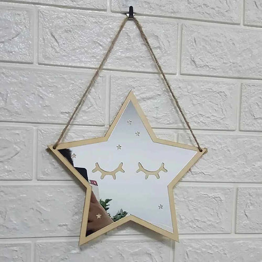 Wood Acrylic Animal Shapes Mirrors