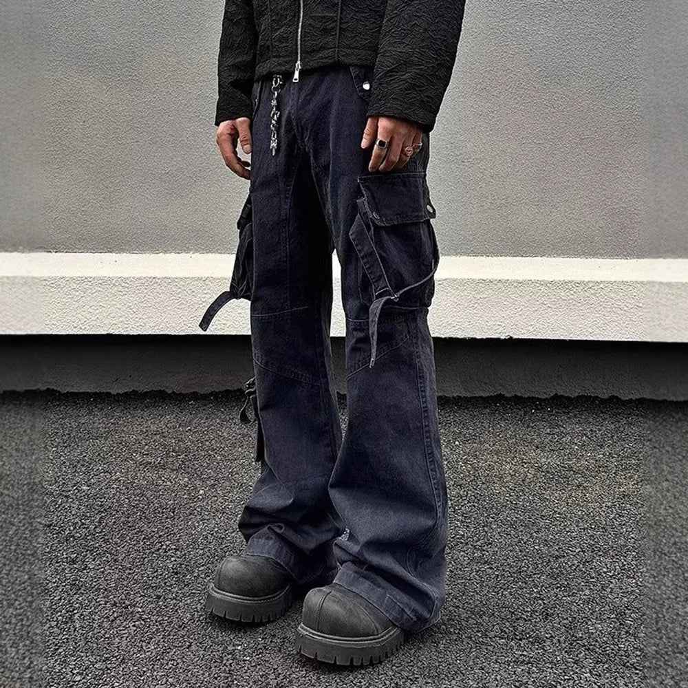 American Style Retro Trend Slim Baggy Jeans