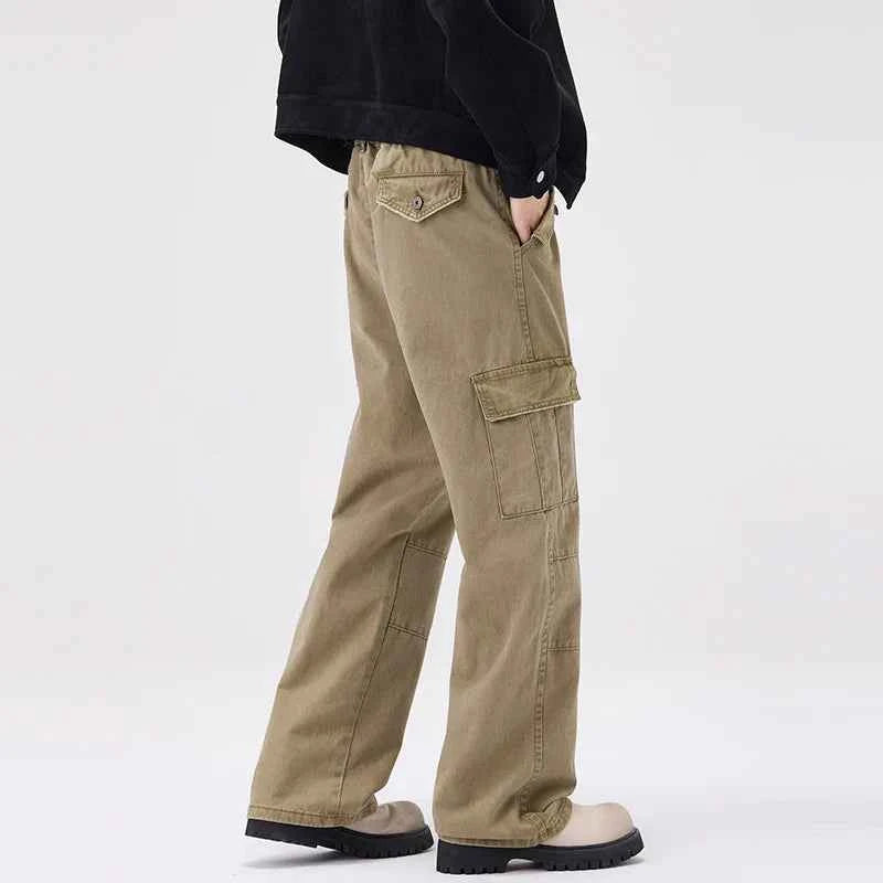 Flexible Y2K Distressed Loose Fit Cargo Pants