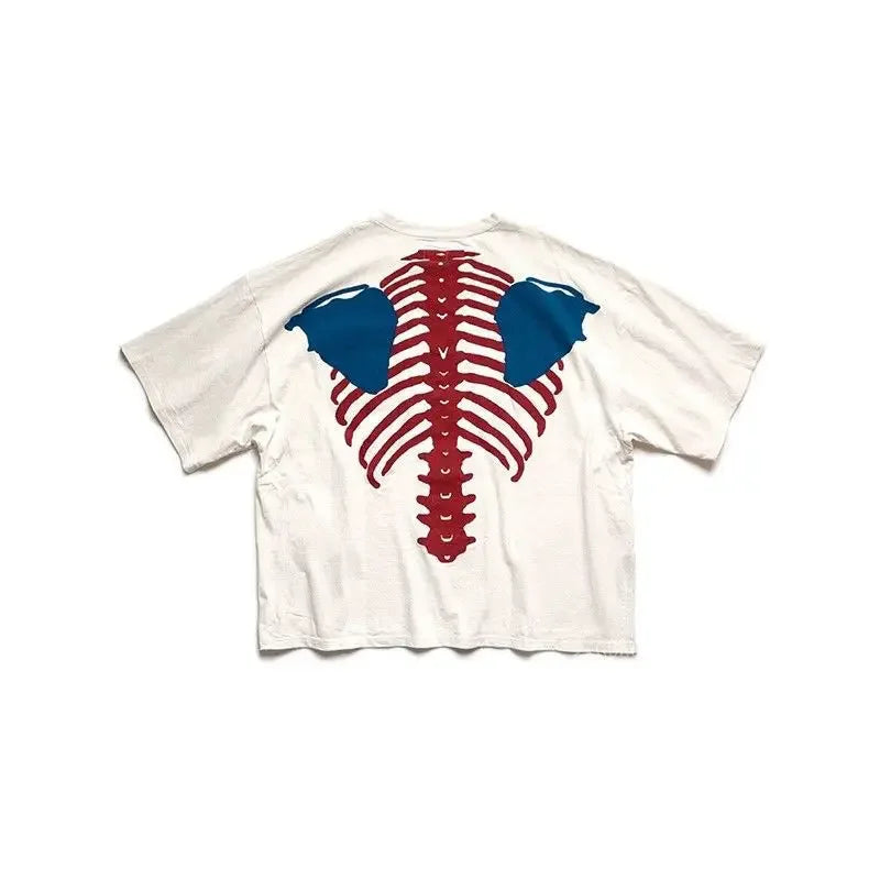 Stylish Printed Summer with Short  Sleeve T-Shirt - Luxuryurbanwear