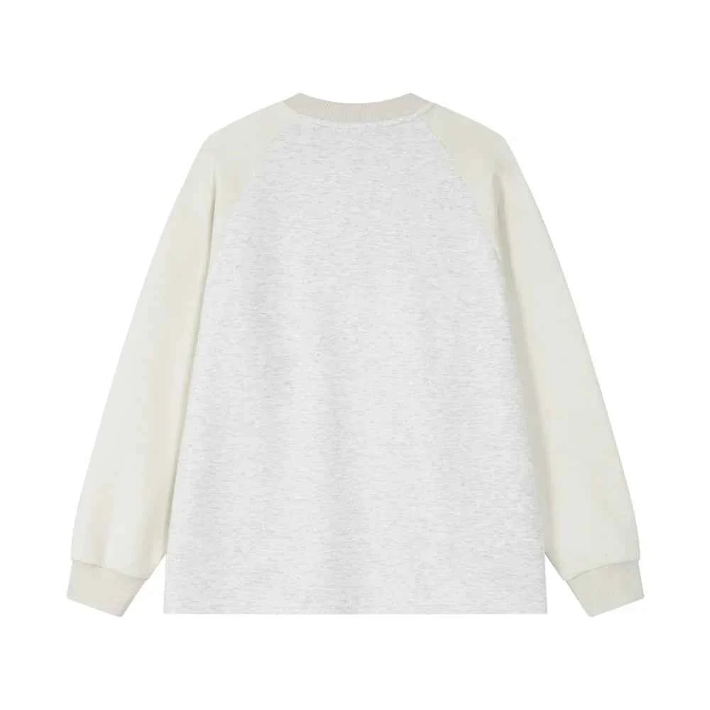 Breathable Retro Dog Print Raglan Long Sleeve T-Shirt