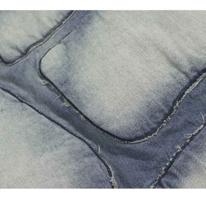 Original Snug Patchwork Denim Jorts