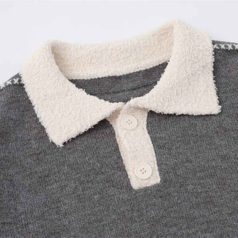 Premium Cool Oversized Knit Casual Sweater