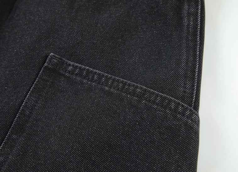 Nostalgic American Style Loose Fit Denim Jeans