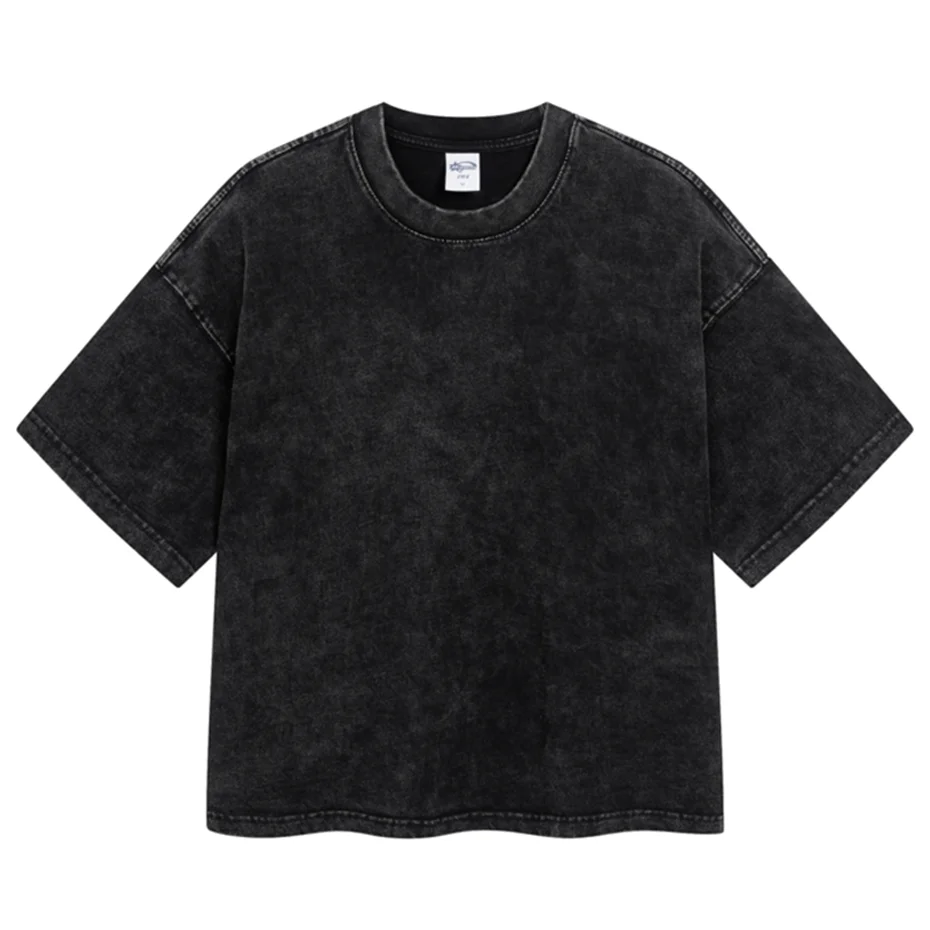 Streetwear Wax Printed Vintage Oversized T-shirts
