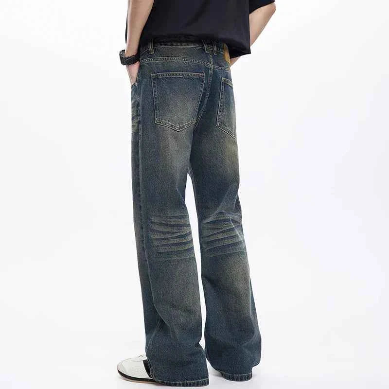 Vintage Flared Denim Pants Bootcut Jeans