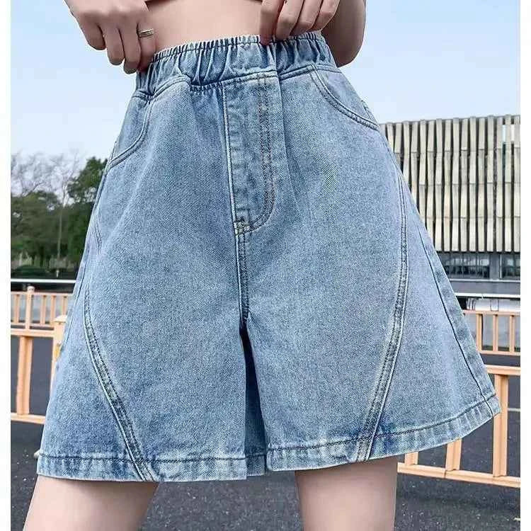 Easy Breezy High Waist Cool Denim Short