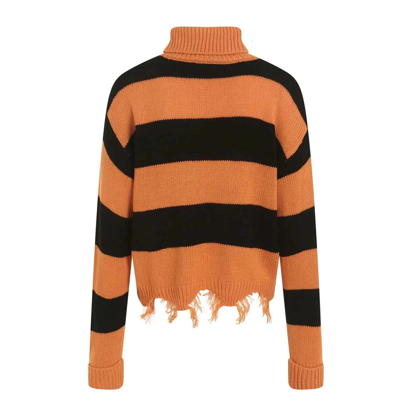 Women Halloween Leopard Print Vintage Sweater