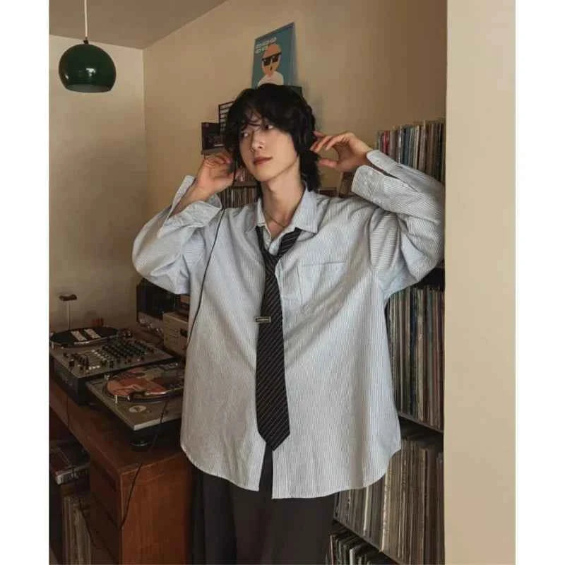 Oversized Japanese Inspired Relaxed Fit Shirt