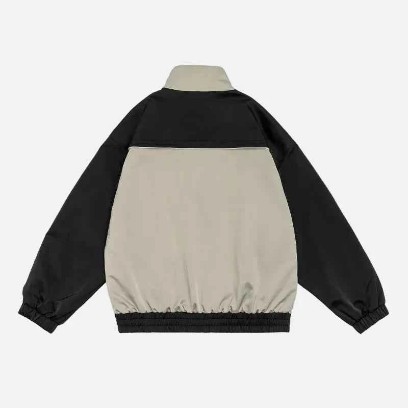 Vintage Streetwear Charge Windbreaker Jacket
