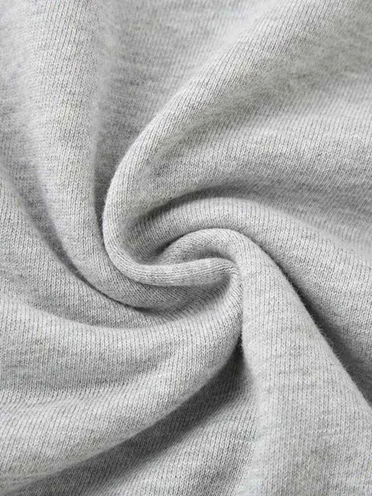 Pleated Casual Loose Pullover Sweatshirt