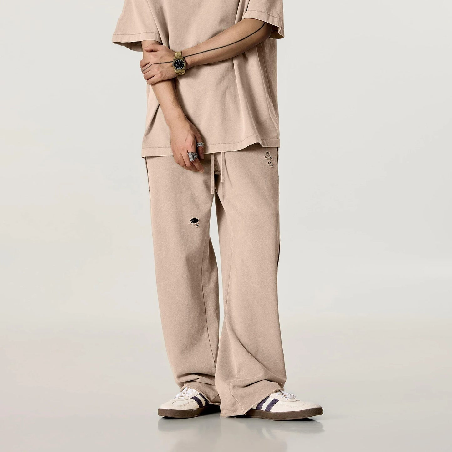 Streetwear Washed Joggers