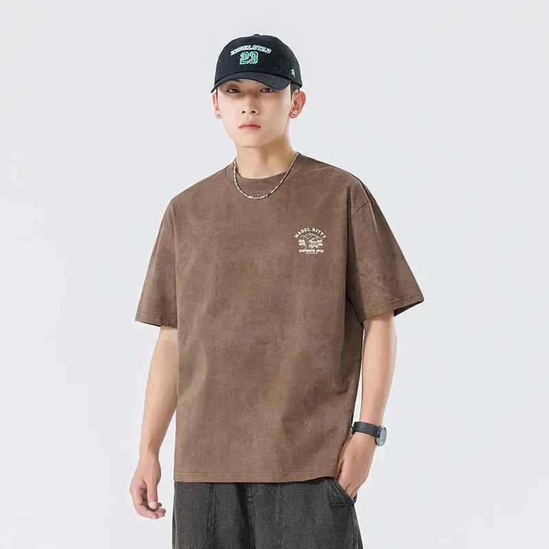 Street Style Fit Trendy Tie Dye Short Sleeve T-Shirt